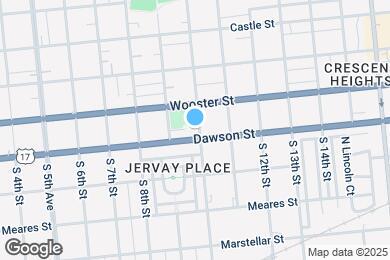 Map image of the property - 818 S 10th St