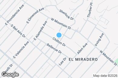 Map image of the property - 2019 Chilton Dr