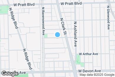 Map image of the property - 1706 Albion W Ave