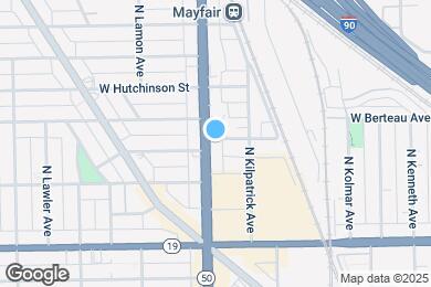 Map image of the property - 4129 N Cicero Ave