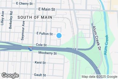 Map image of the property - 653 Rhoads Ave