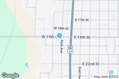 Map image of the property - 1915 Park Ave