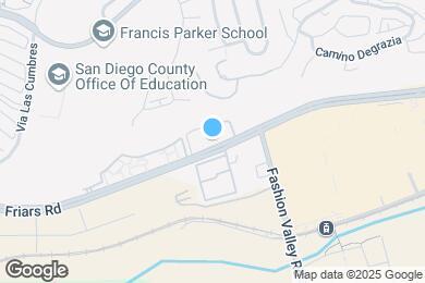 Map image of the property - 6780 Friars Rd