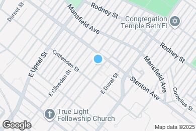 Map image of the property - 1321 E Johnson St