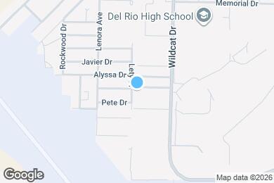 Map image of the property - 120 Ramon Cardenas Dr