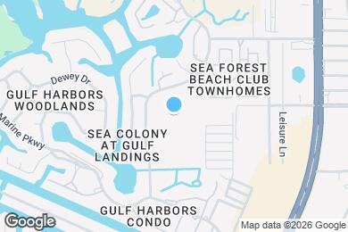 Map image of the property - Anchor at Gulf Harbors 62+ Apartments