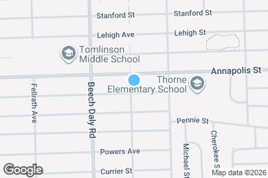 Map image of the property - 25554 McDonald St