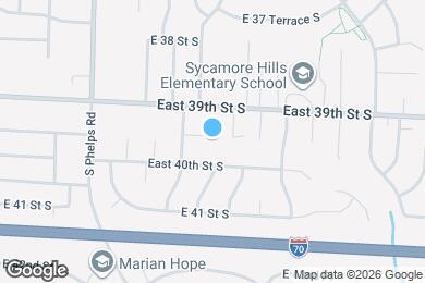 Map image of the property - 15001 E 39 Terrace S