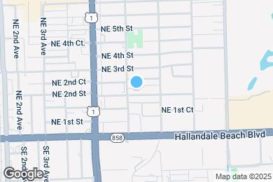 Map image of the property - 809 NE 2nd St