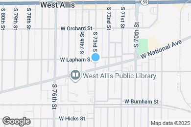 Map image of the property - 1607 S 73rd St