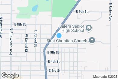 Map image of the property - 646 Vine St