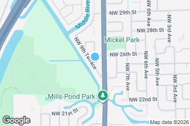 Map image of the property - 2504 NW 9th Ln