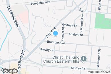 Map image of the property - 4320 Erie Ave