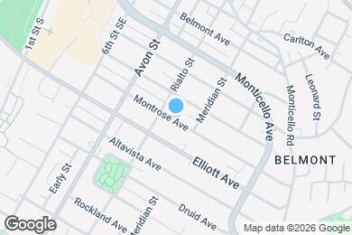 Map image of the property - 809 Montrose Ave