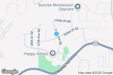 Map image of the property - 3721 202nd Pl E