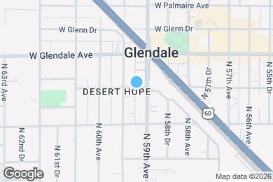Map image of the property - 5911 W Lamar Rd