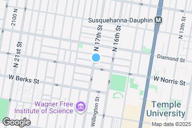 Map image of the property - 2009 N 17th St