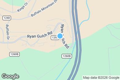 Map image of the property - 2402 Ryan Gulch Ct