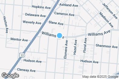 Map image of the property - 3962 Spencer Ave
