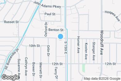 Map image of the property - 1470 9th St