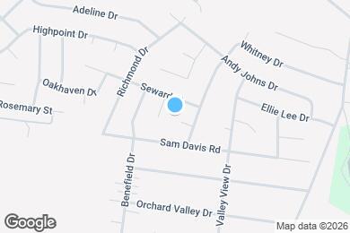 Map image of the property - 104 Carolina Ct