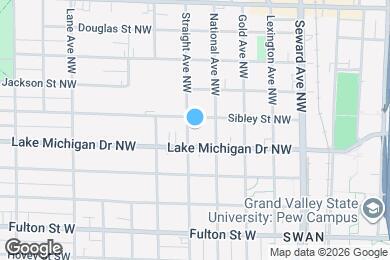 Map image of the property - 146 Straight Ave NW