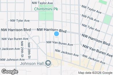 Map image of the property - 327 NW 25th St
