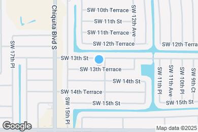 Map image of the property - 1405 SW 13th Terrace