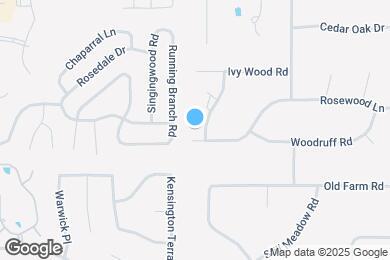Map image of the property - 2101 Westridge Dr