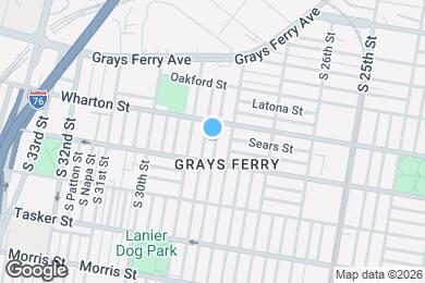 Map image of the property - 1326 S Newkirk St