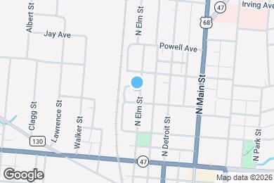 Map image of the property - 409 N Elm St