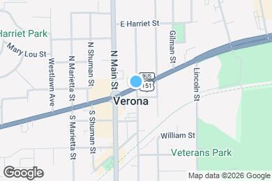Map image of the property - 100 S Franklin St
