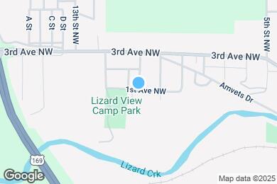 Map image of the property - 1027 1st Ave NW