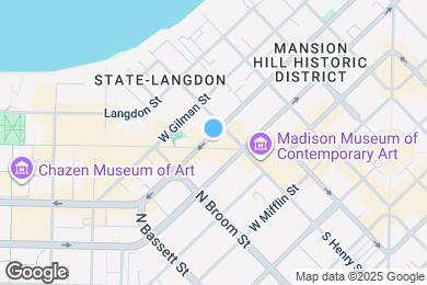 Map image of the property - 207 W Gorham St