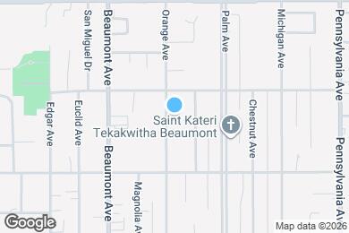 Map image of the property - 1268 Orange Ave