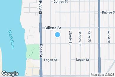 Map image of the property - 1519 Avon St