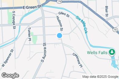 Map image of the property - 412 Hudson St