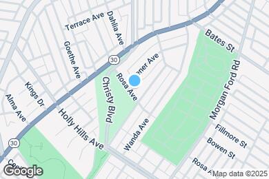 Map image of the property - 4417 Rosa Ave