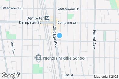 Map image of the property - 517 Hamilton St