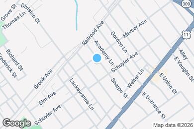 Map image of the property - 112 Sharpe St