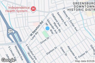 Map image of the property - 203-205-205 S Spring Ave