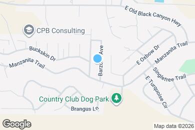 Map image of the property - 1246 N Barzona Ave