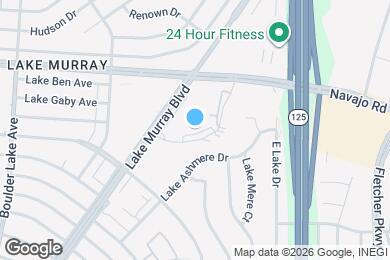 Map image of the property - 8737 Lake Murray Blvd