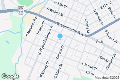 Map image of the property - 47 S Sterley St