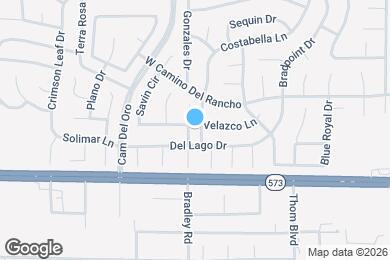 Map image of the property - 4445 Cielo Ln