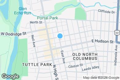 Map image of the property - 2588 East Ave