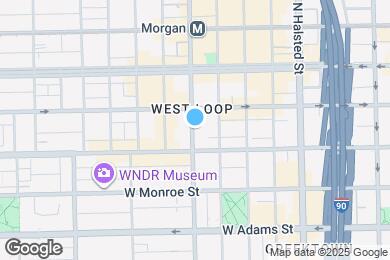 Map image of the property - 43 N Morgan St