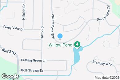 Map image of the property - 190 Willow Pond Way
