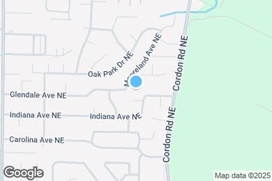 Map image of the property - 3022 Mooreland Ave NE