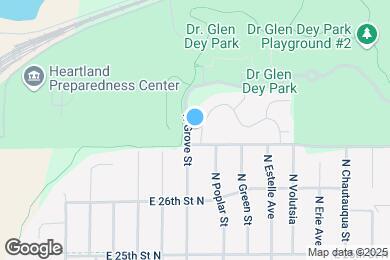 Map image of the property - 2414 E Conquest St